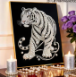 Preview: Diamond Painting Weisser Tiger